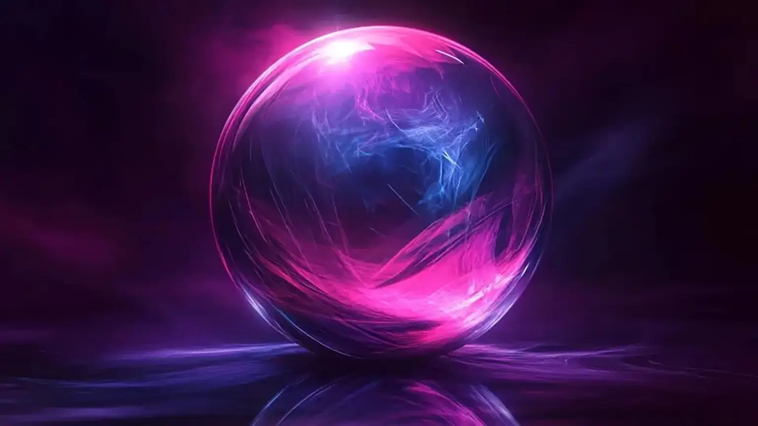 A crystal ball